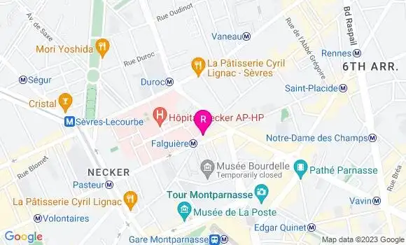 Localisation Restaurant Asiatique Midi