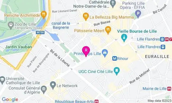 Localisation Restaurant  Terre et Mer