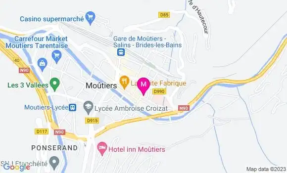 Localisation Restaurant  Au Délice Gourmand