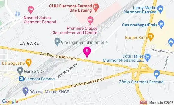Localisation Brasserie Gormen