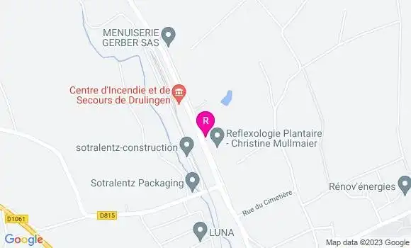 Localisation Café Restaurant de la Gare
