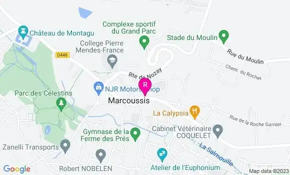 Localisation Restaurant  O