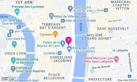 Localisation Restaurant  L