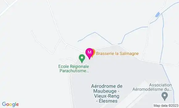 Localisation Brasserie la Salmagne