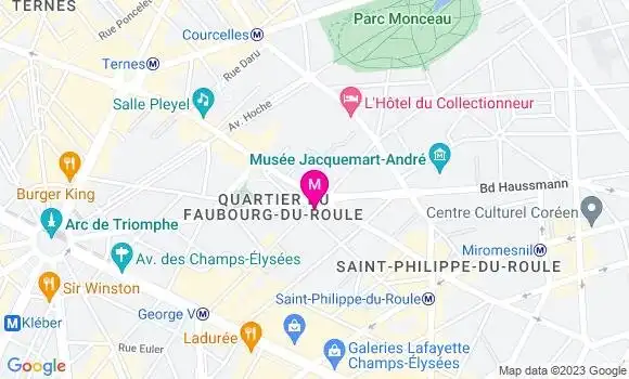 Localisation Restaurant  Le Friedland