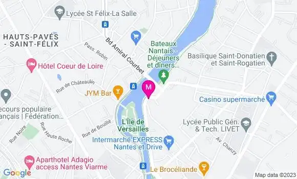 Localisation Restaurant  Le Waldeck