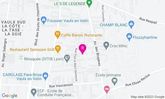 Localisation Restaurant  L