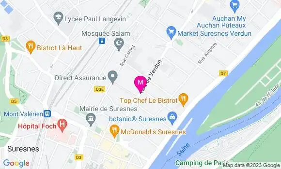 Localisation Bistrot Le Village