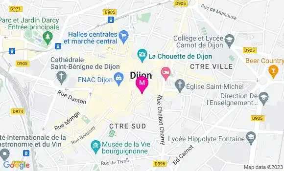 Localisation Restaurant  Le Pré aux Clercs