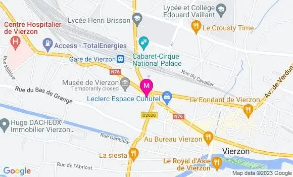 Localisation Restaurant Asiatique Les Délices d