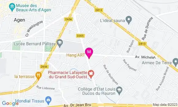 Localisation Restaurant  Hang