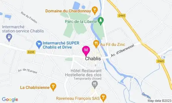 Localisation Restaurant  Les Trois Bourgeons