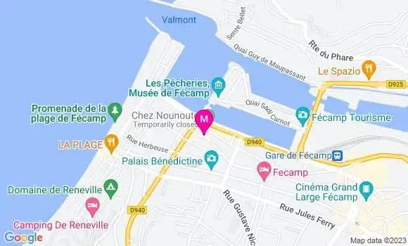 Localisation Restaurant  La Fourchette