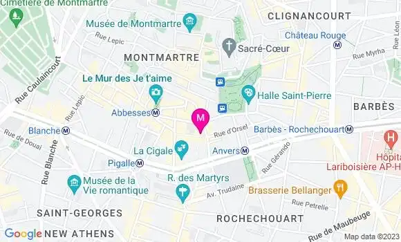 Localisation Restaurant Bar L