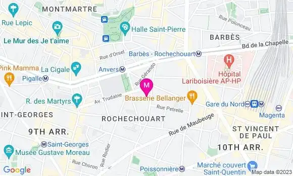 Localisation Restaurant  L