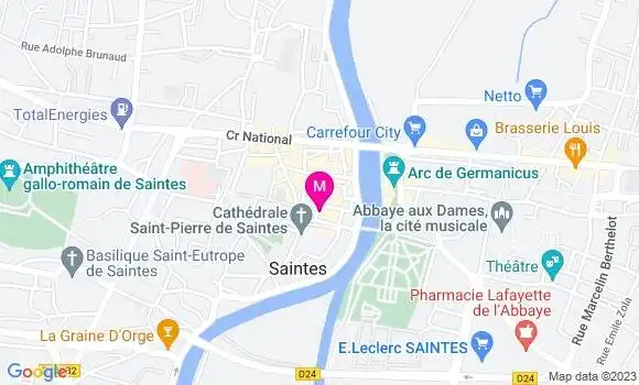 Localisation Restaurant Bio Le Comptoir des Utopies