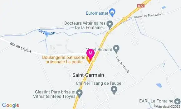 Localisation Restaurant  Le Germinois
