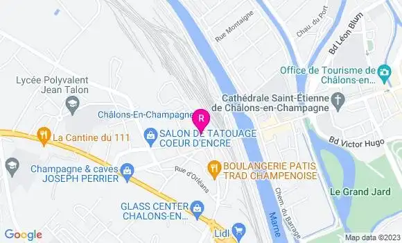 Localisation Brasserie Chez Greg
