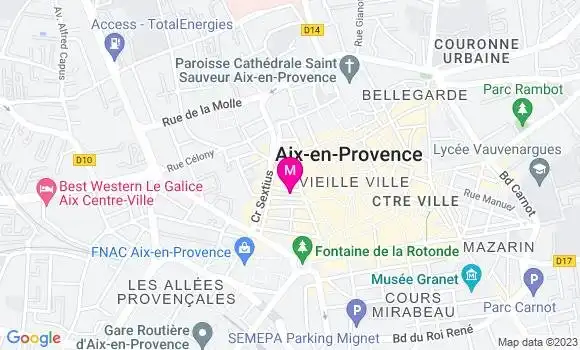 Localisation Restaurant  Le Petit Verdot