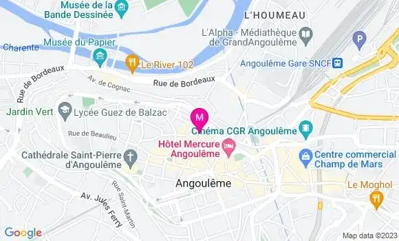 Localisation Restaurant  Le Comptoir de Brice