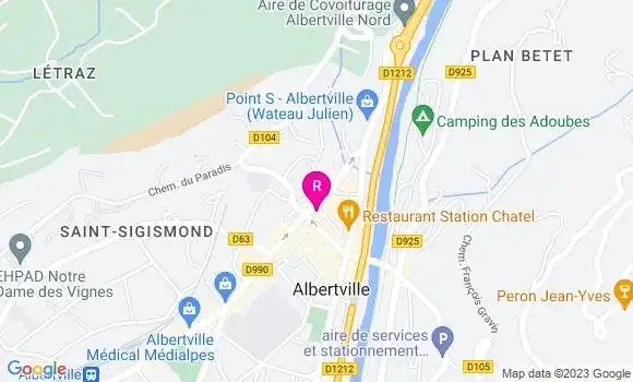 Localisation Restaurant Bar Le Bo Zin