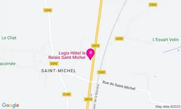 Localisation Restaurant  Le Relais Saint Michel