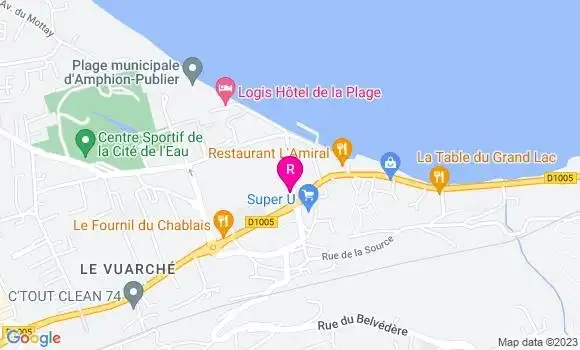 Localisation Restaurant  Le Cygne