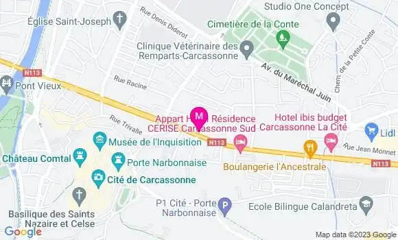 Localisation Restaurant  La Pizzora