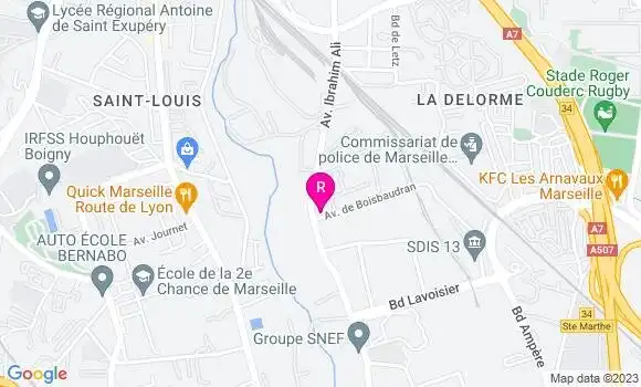 Localisation Restaurant  L