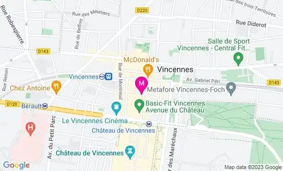 Localisation Restaurant Asiatique Le Château d