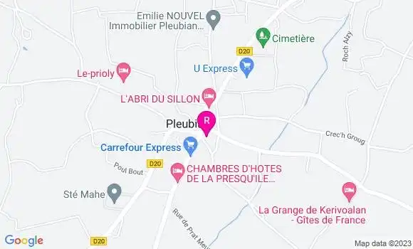 Localisation Restaurant  Breiz