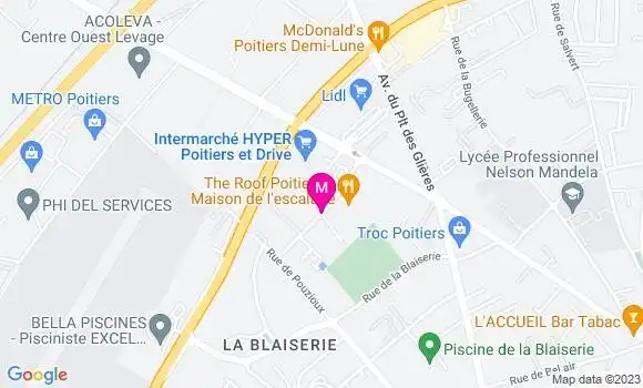 Localisation Le Bistrot Gourmand