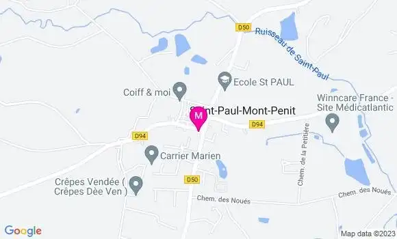 Localisation Restaurant  Le Saint Paul
