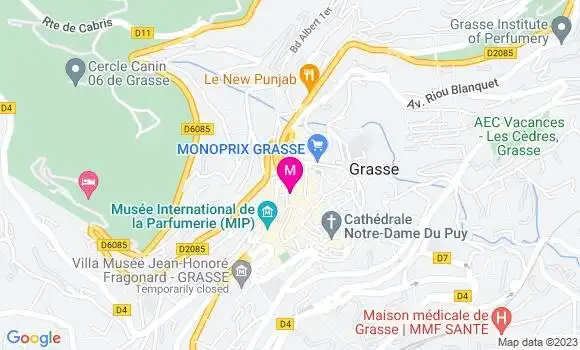 Localisation Restaurant  La Cigale