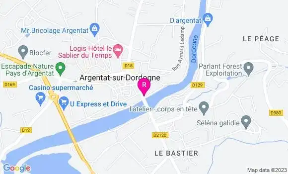 Localisation Crêperie Bistrot des Quais