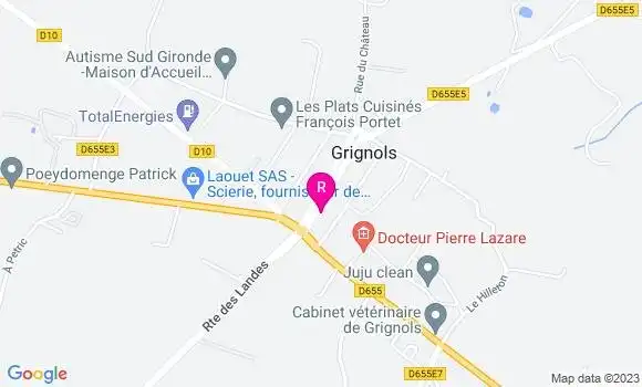 Localisation Restaurant  L