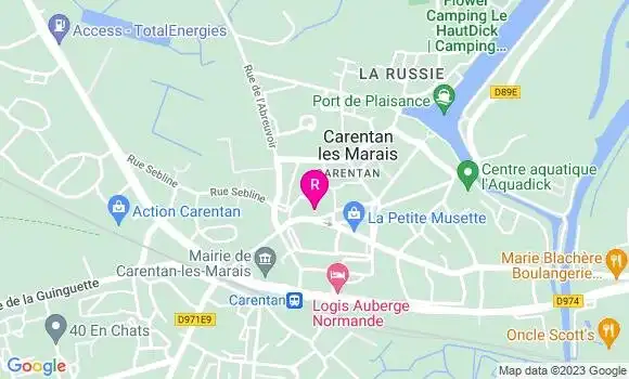 Localisation Pizzeria des Arcades