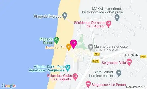 Localisation Restaurant  Les Mets d