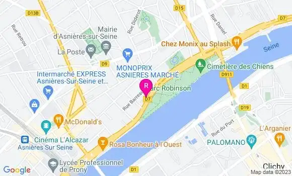 Localisation Restaurant  L