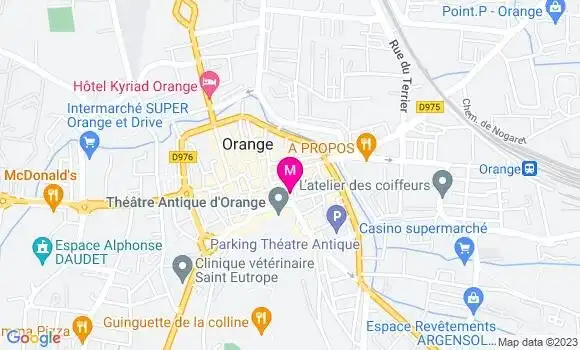Localisation Restaurant  A la Maison