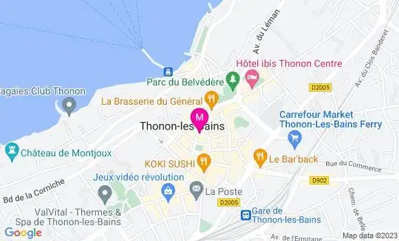 Localisation Restaurant  Avicenne