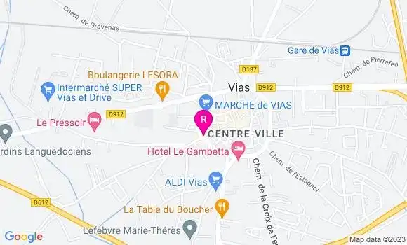 Localisation Restaurant  La Koirium