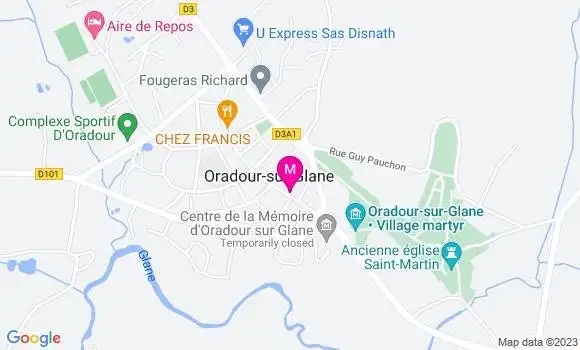 Localisation Restaurant  Le Milord