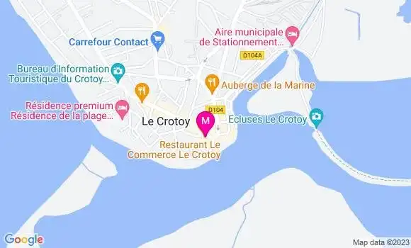 Localisation Restaurant  Le Commerce