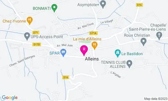Localisation Bistrot Le Donjon Gourmand