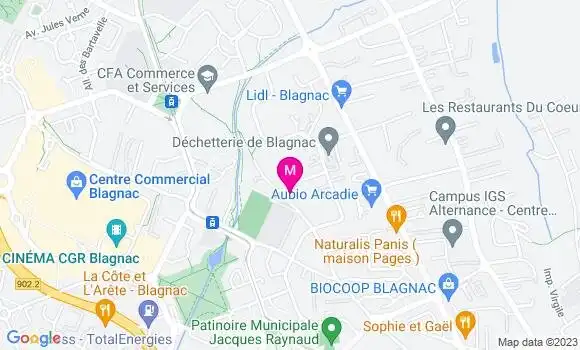 Localisation Restaurant  Escale en Asie