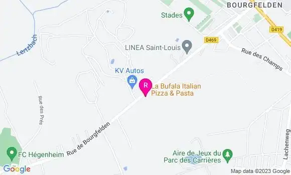 Localisation Restaurant Italien La Bufala