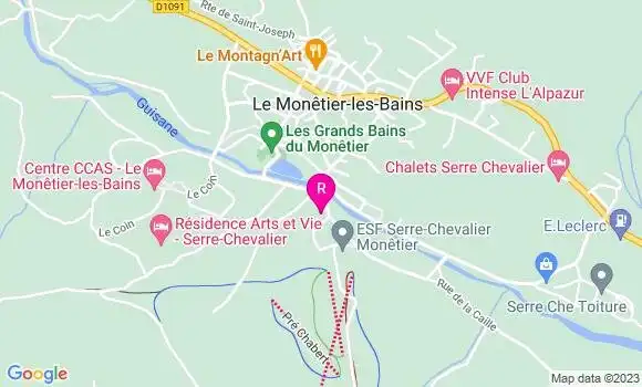 Localisation Restaurant  Les Sommets