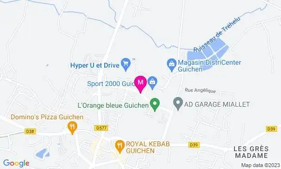 Localisation Restaurant  Le Guichet