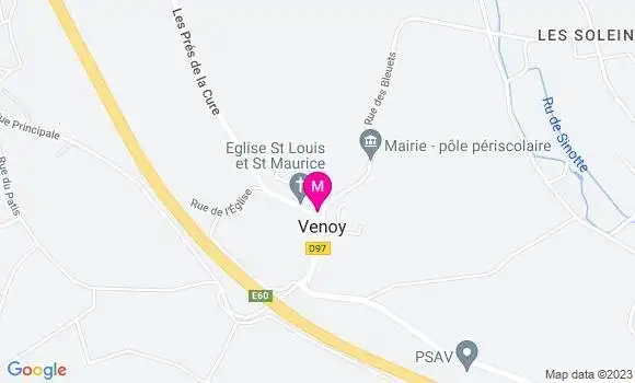 Localisation Restaurant  Vie la Joie